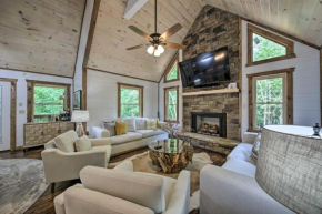 Charming Blue Ridge Home with Hot Tub and Game Room!